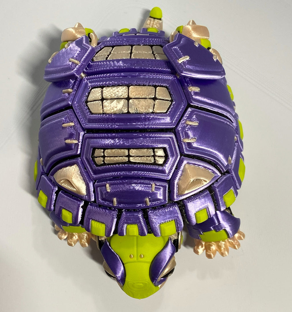 Robotic Tortoise Figurine