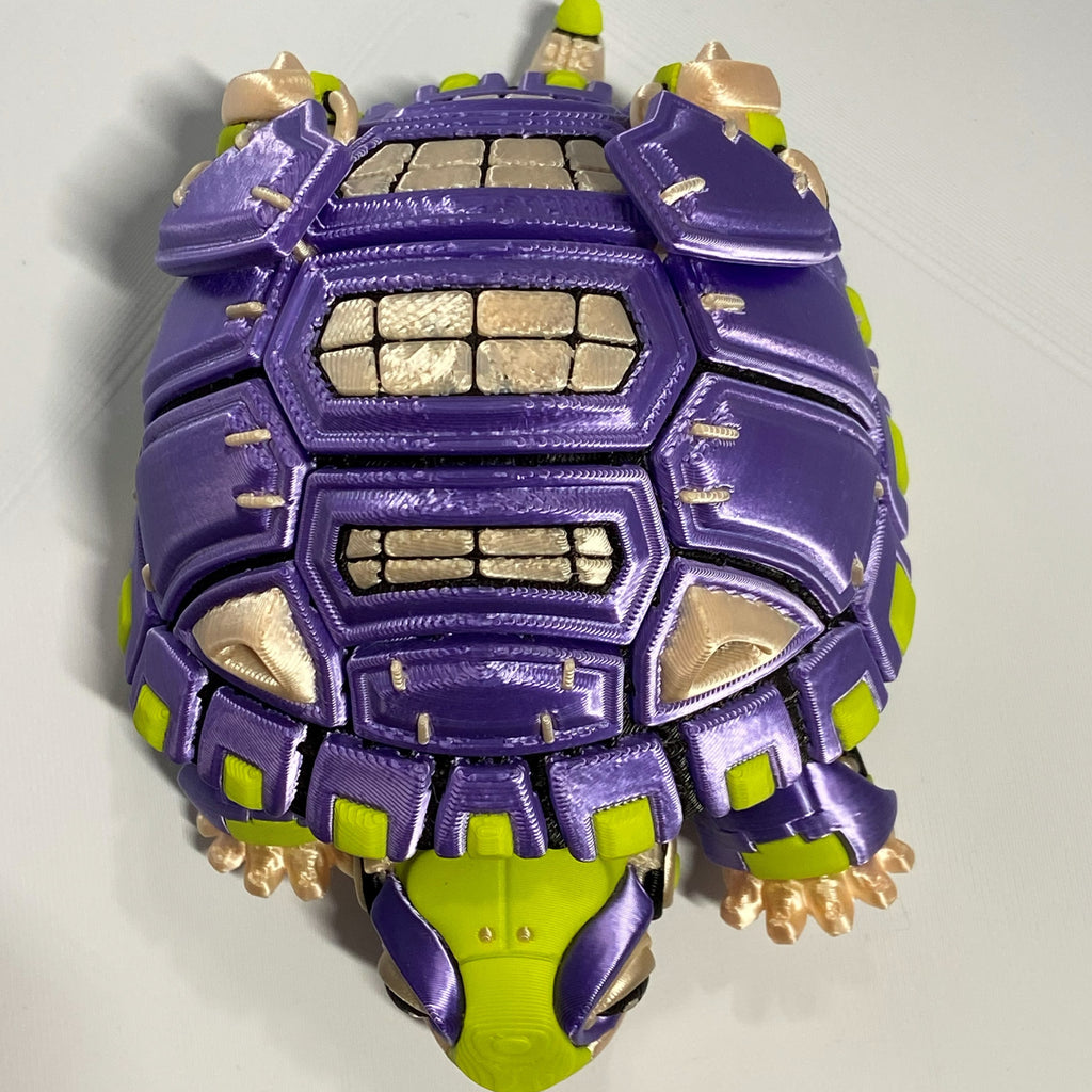 “Tilly” the shy Robotic Tortoise Fidget- 3d Printed Desk Companion
