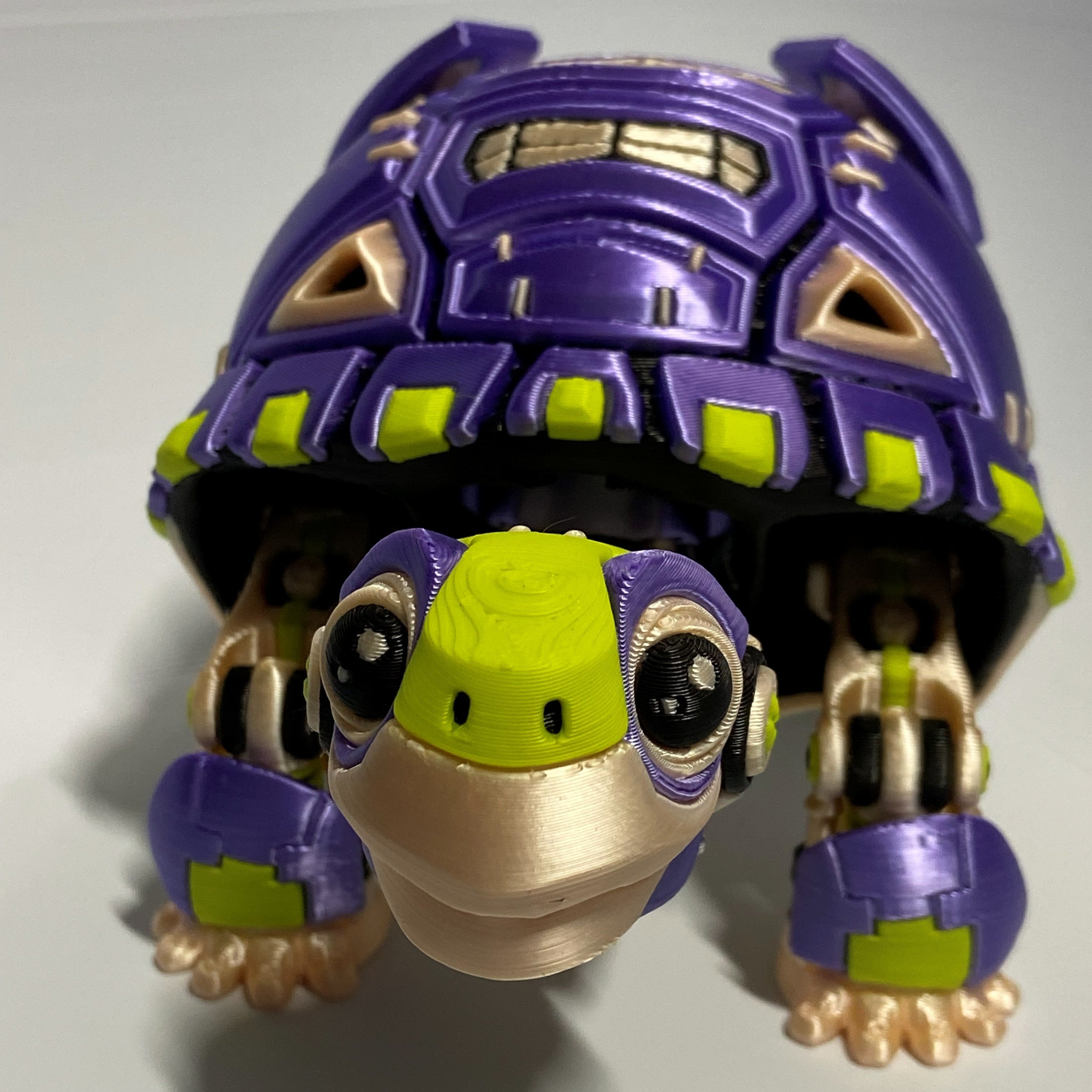 “Tilly” the shy Robotic Tortoise Fidget- 3d Printed Desk Companion