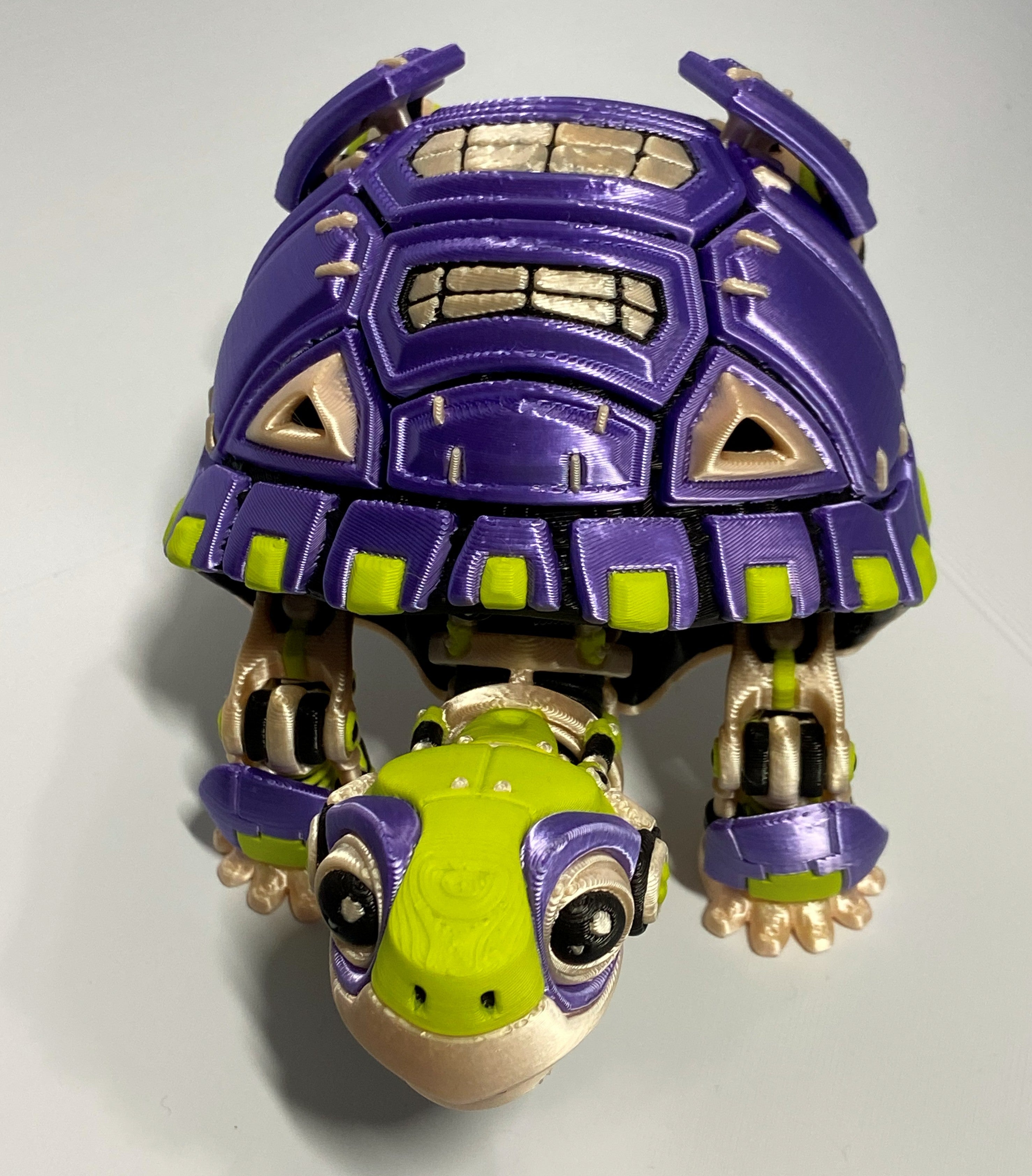 Robotic Tortoise Figurine