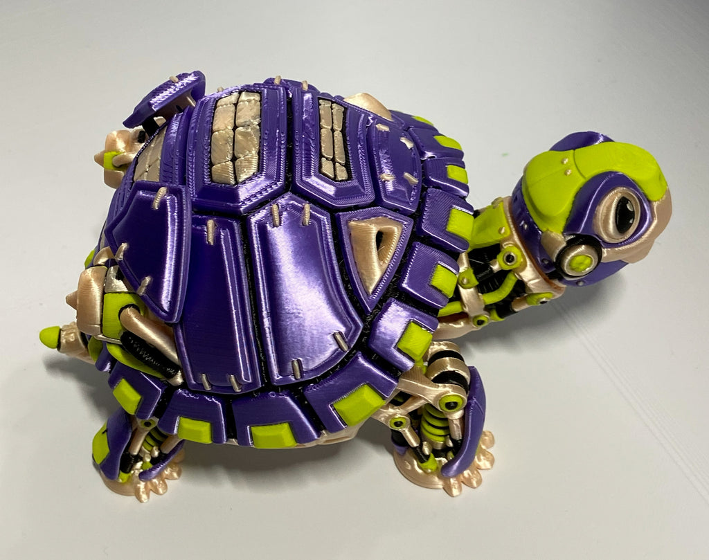 Robotic Tortoise Figurine