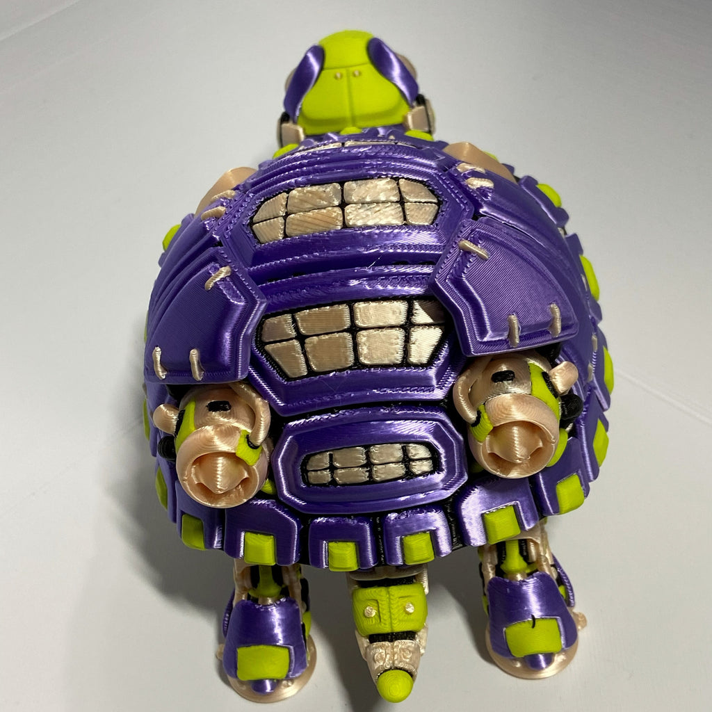 “Tilly” the shy Robotic Tortoise Fidget- 3d Printed Desk Companion
