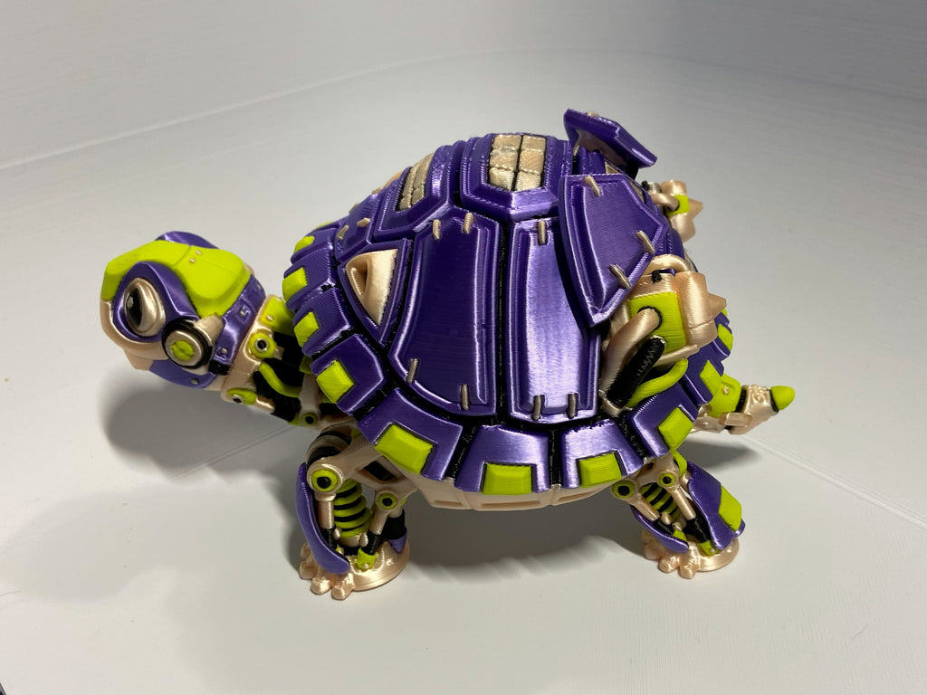 Robotic Tortoise Figurine