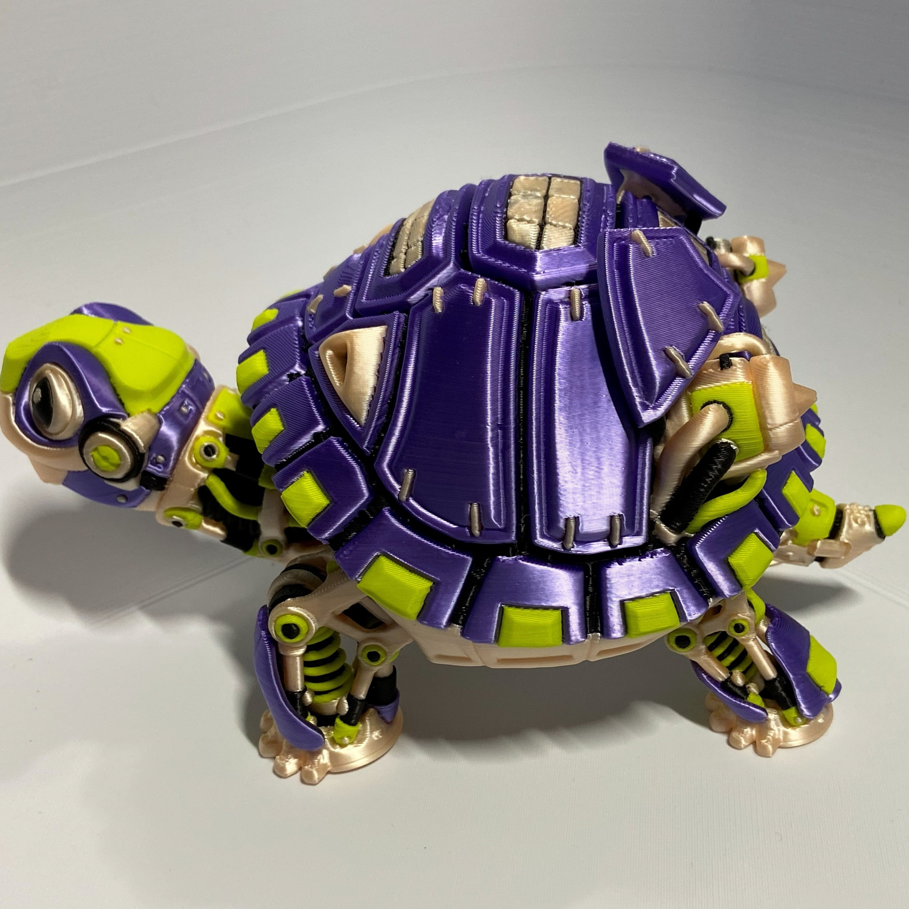 “Tilly” the shy Robotic Tortoise Fidget- 3d Printed Desk Companion