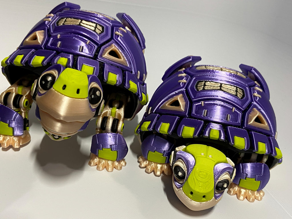 Robotic Tortoise Figurine