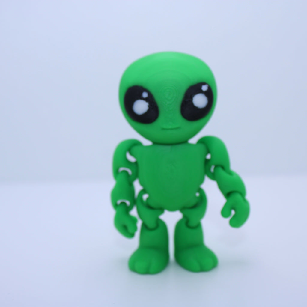 “Area 51” Alien -3d printed desk buddy & keychain