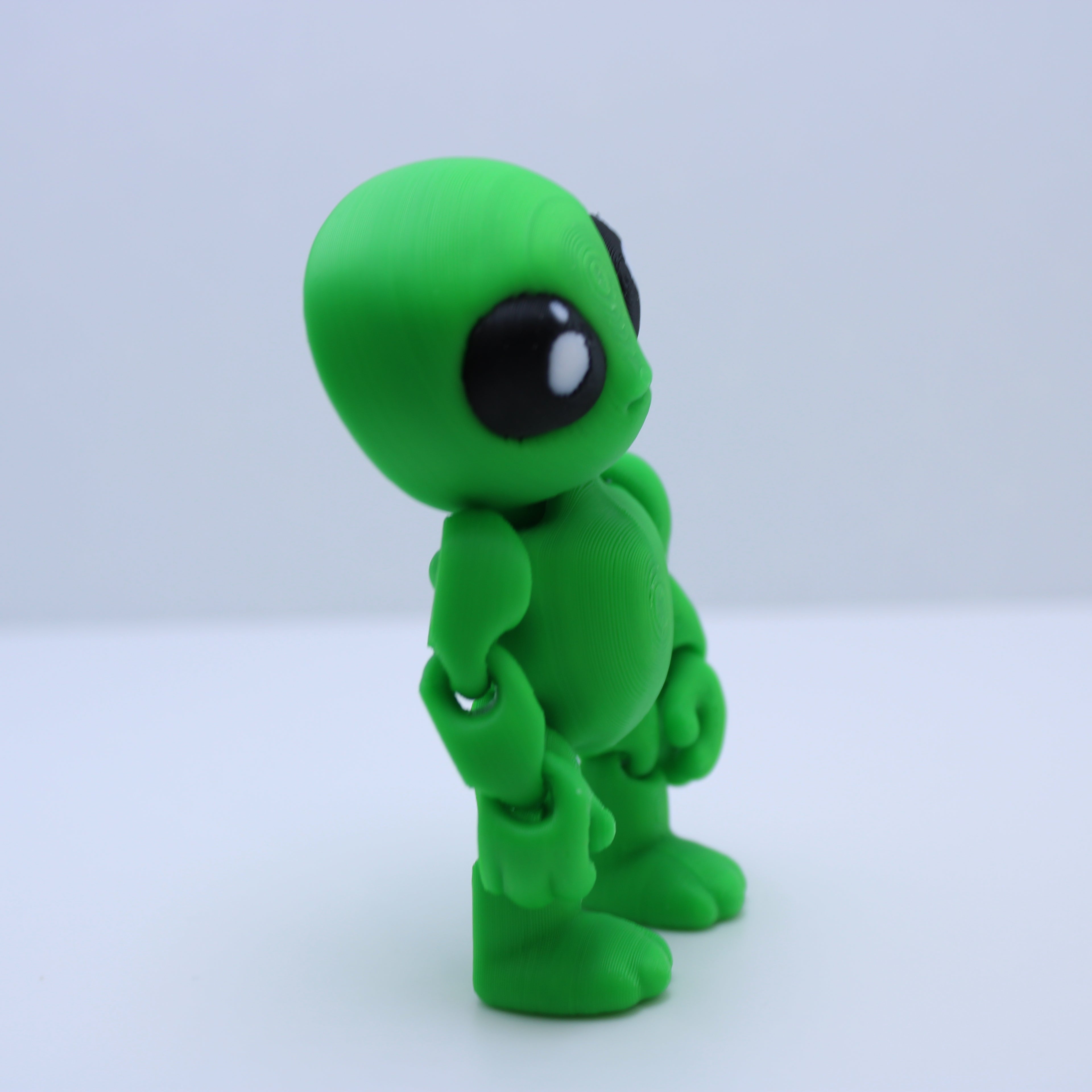 “Area 51” Alien -3d printed desk buddy & keychain
