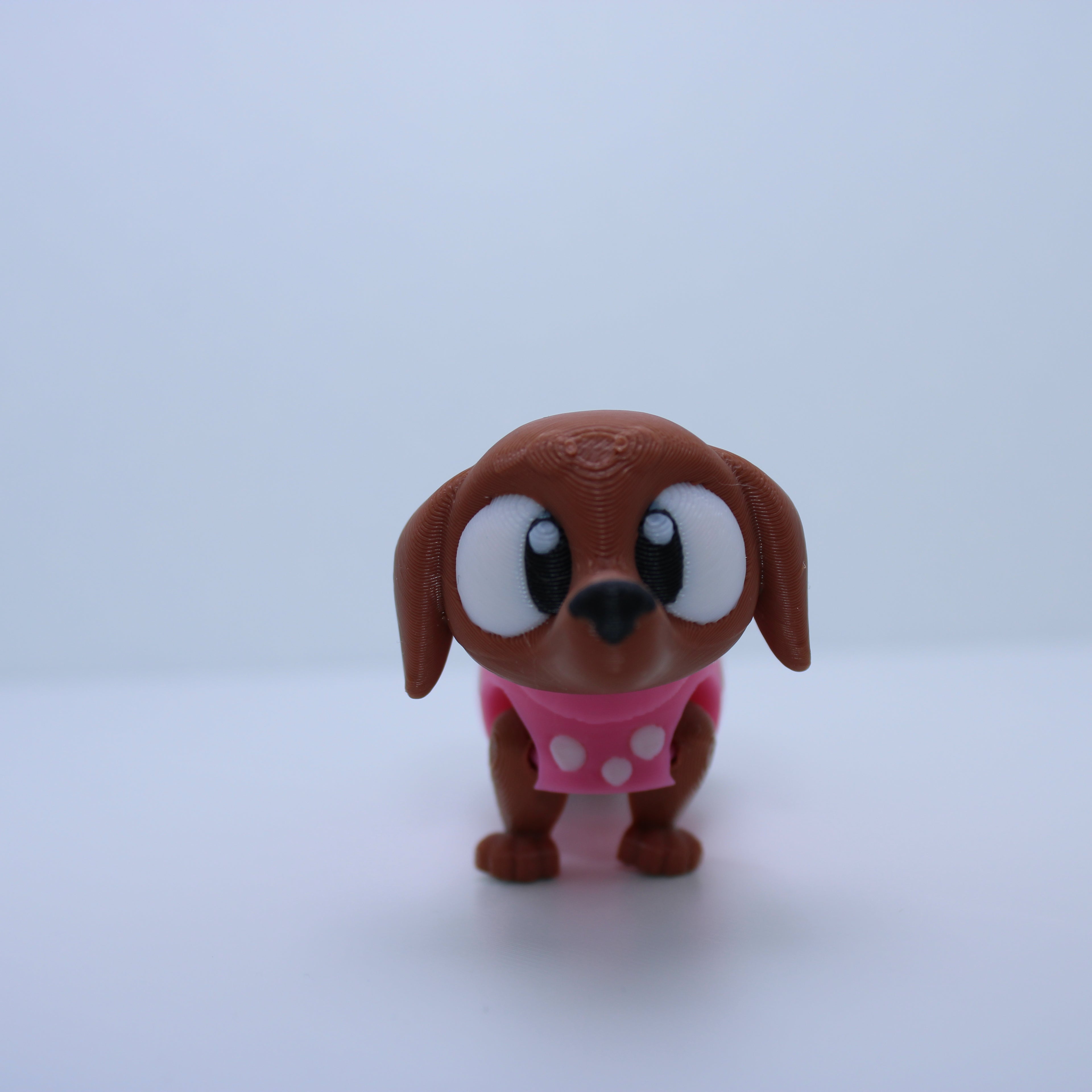 “Pebbles” the Dachshund-3d printed desk buddy & keychain