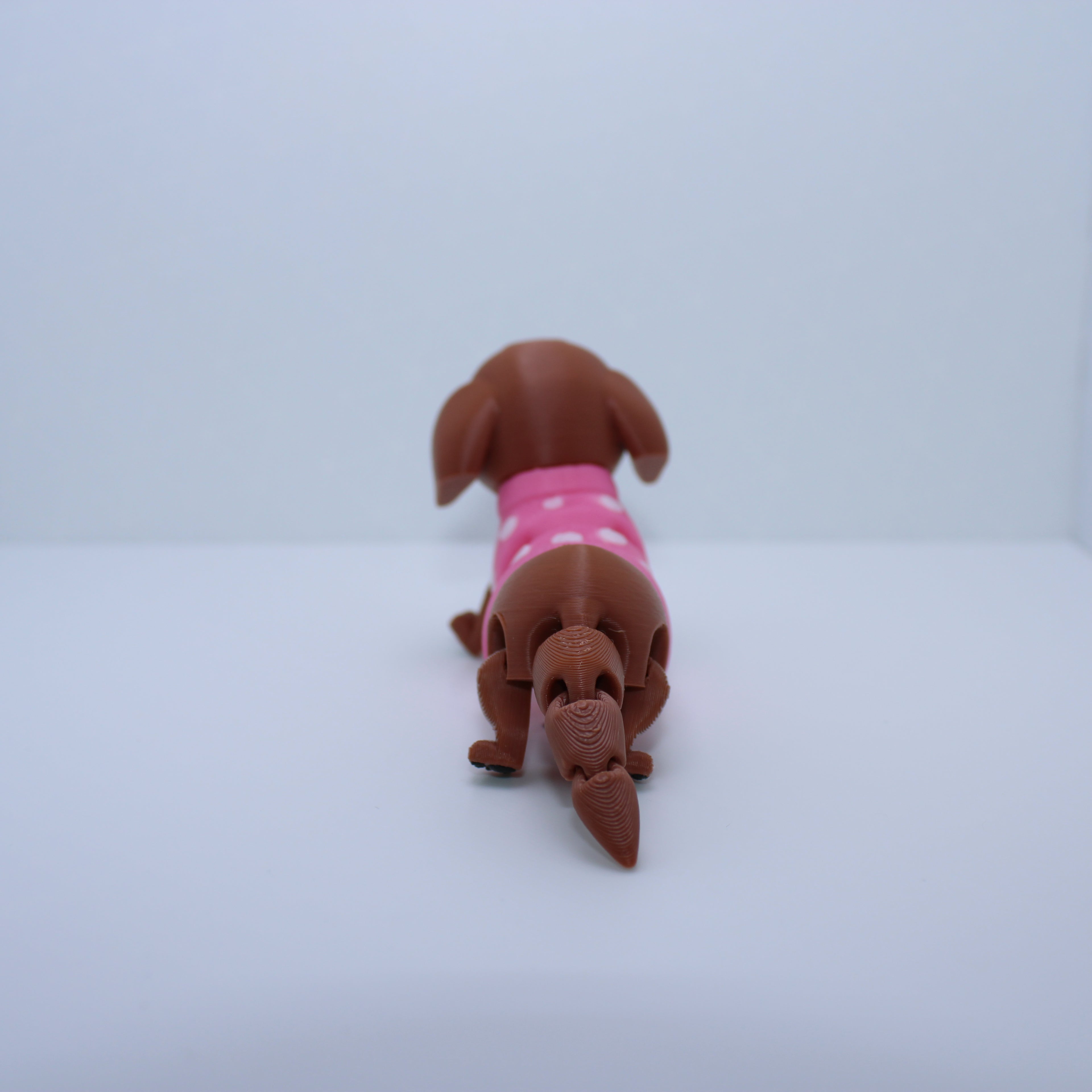 “Pebbles” the Dachshund-3d printed desk buddy & keychain