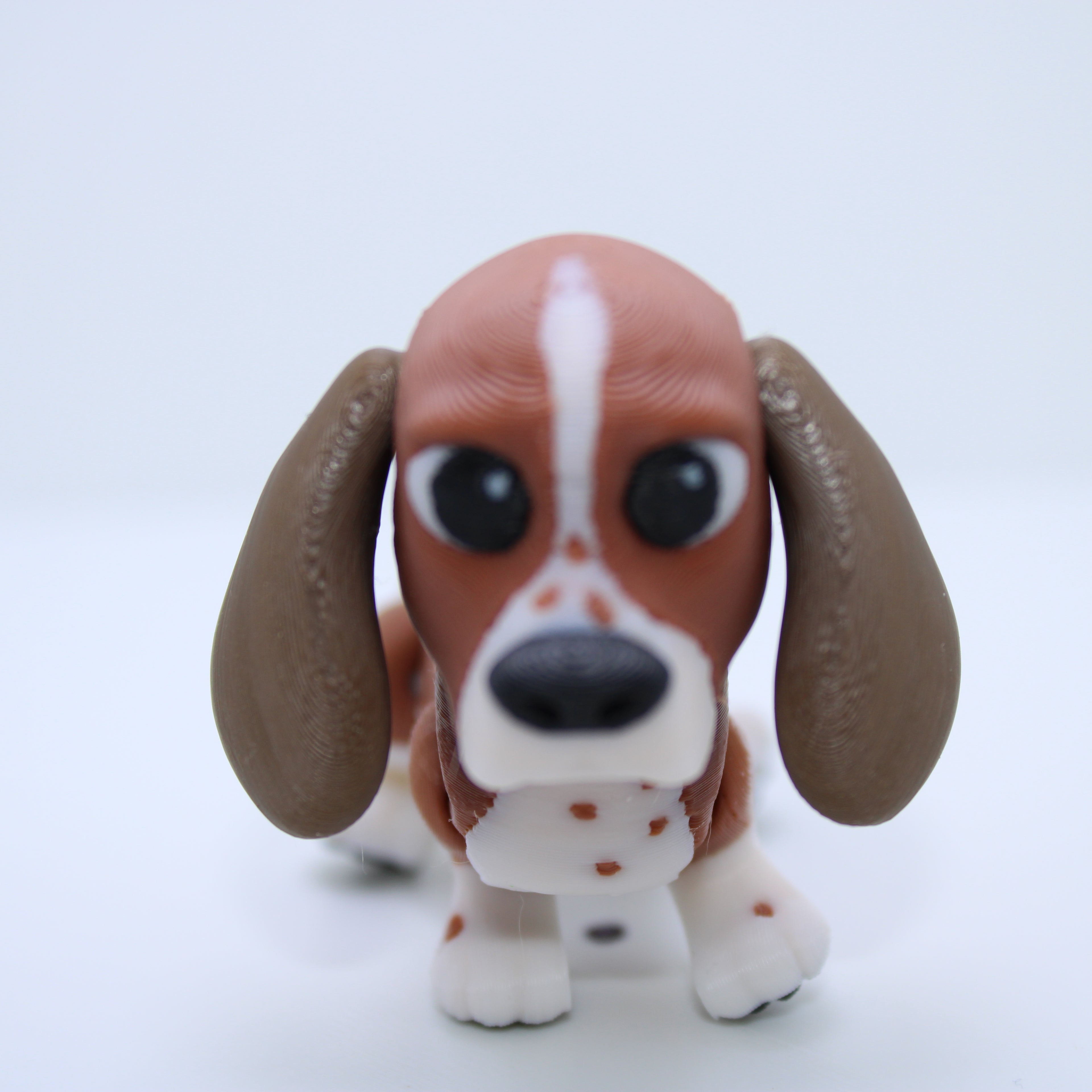 “Winston” the Basset hound -3d printed desk buddy & keychain
