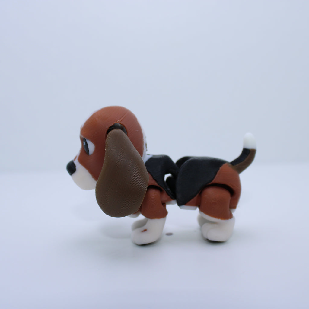 “Winston” the Basset hound -3d printed desk buddy & keychain
