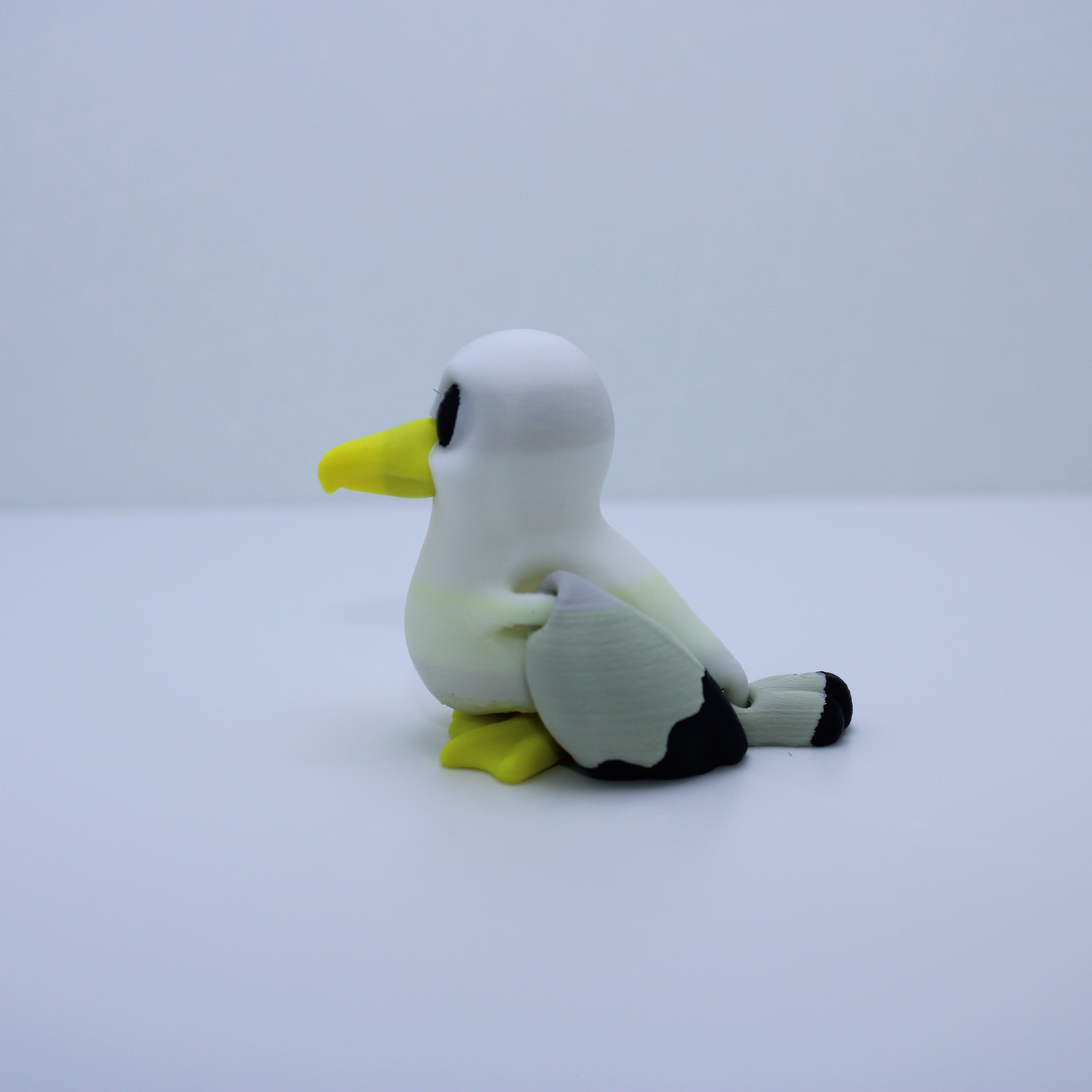 "Seamus" the Seagull -3D printed desk buddy & keychain