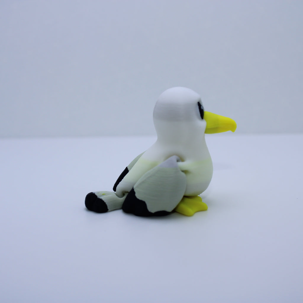 "Seamus" the Seagull -3D printed desk buddy & keychain