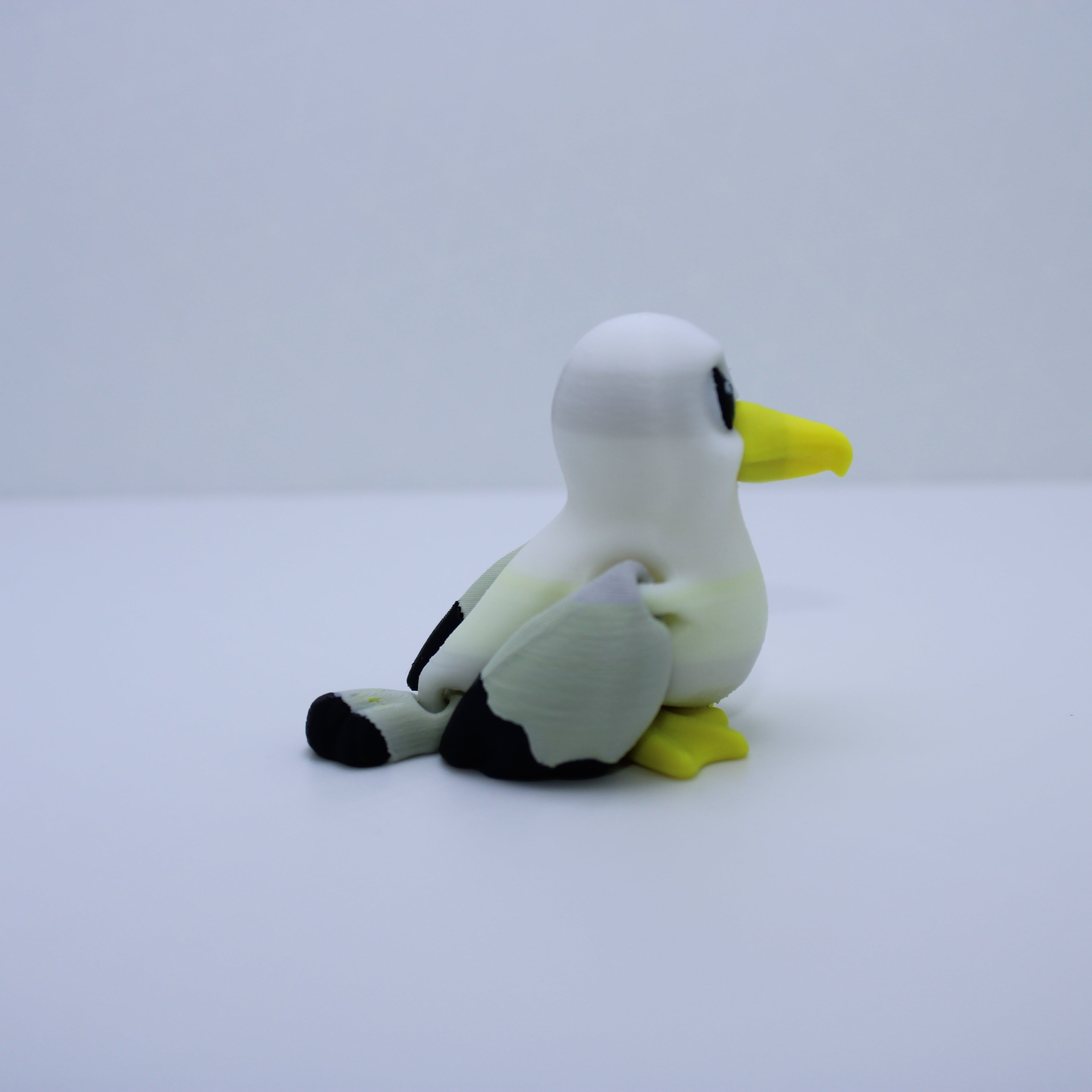 "Seamus" the Seagull -3D printed desk buddy & keychain