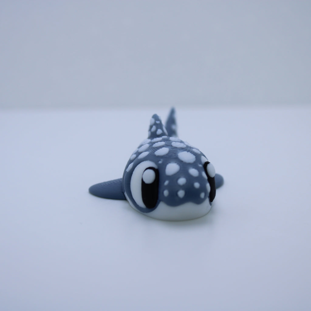 “Galaxy” the Whale Shark -3d printed desk buddy & keychain