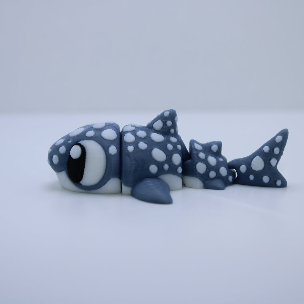 “Galaxy” the Whale Shark -3d printed desk buddy & keychain