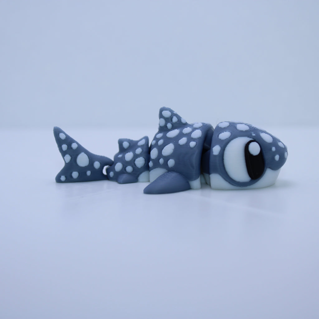 “Galaxy” the Whale Shark -3d printed desk buddy & keychain