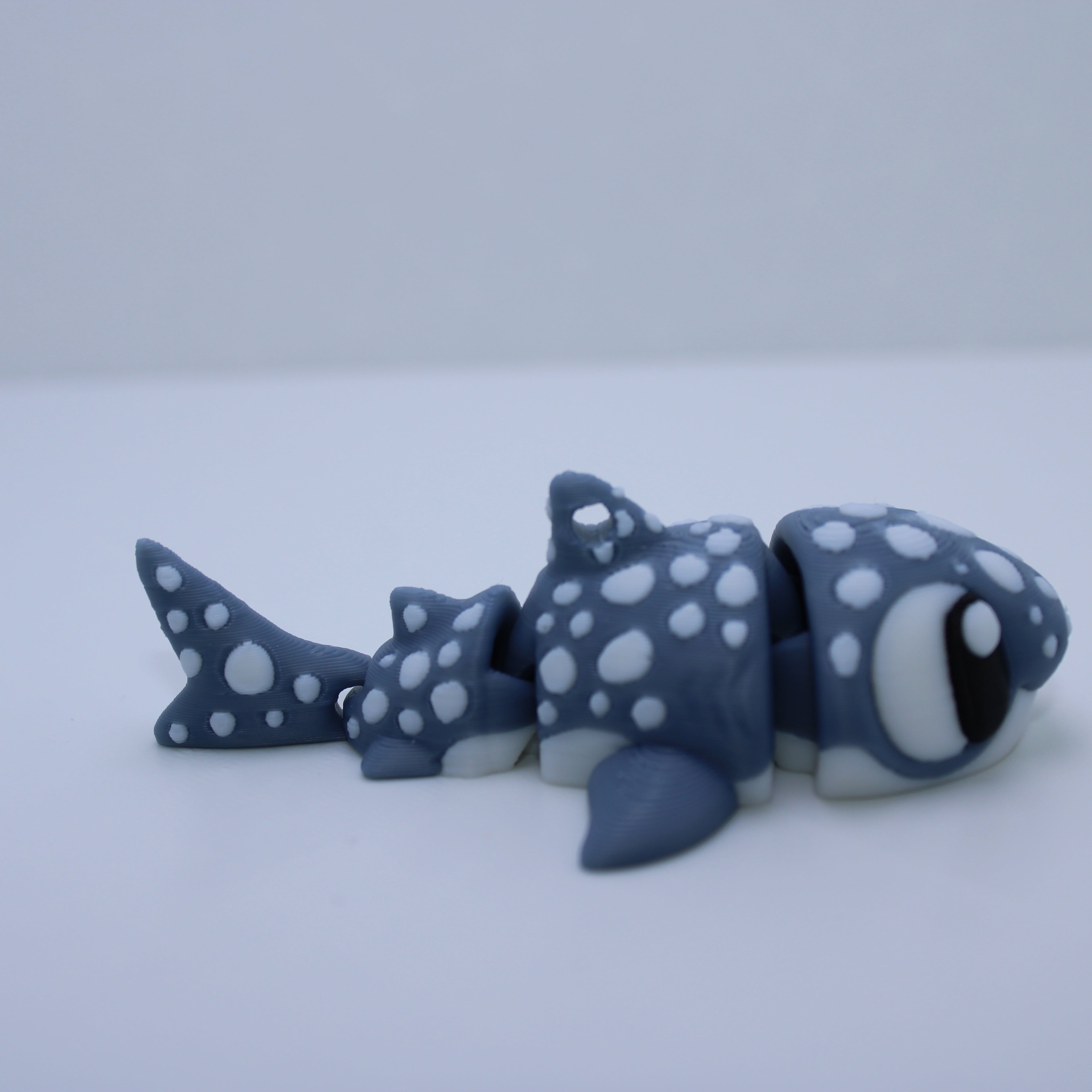 “Galaxy” the Whale Shark -3d printed desk buddy & keychain