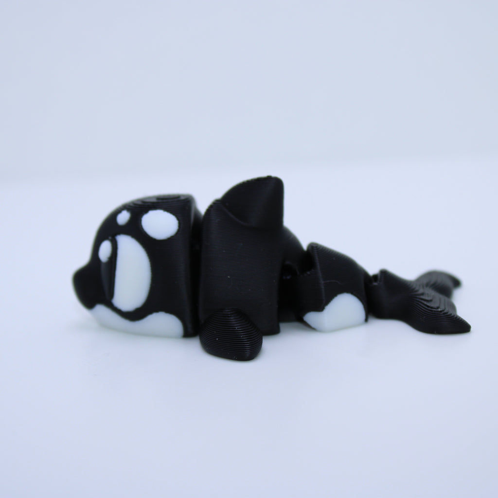 “Eclipse” the Orca -3d printed desk buddy & keychain