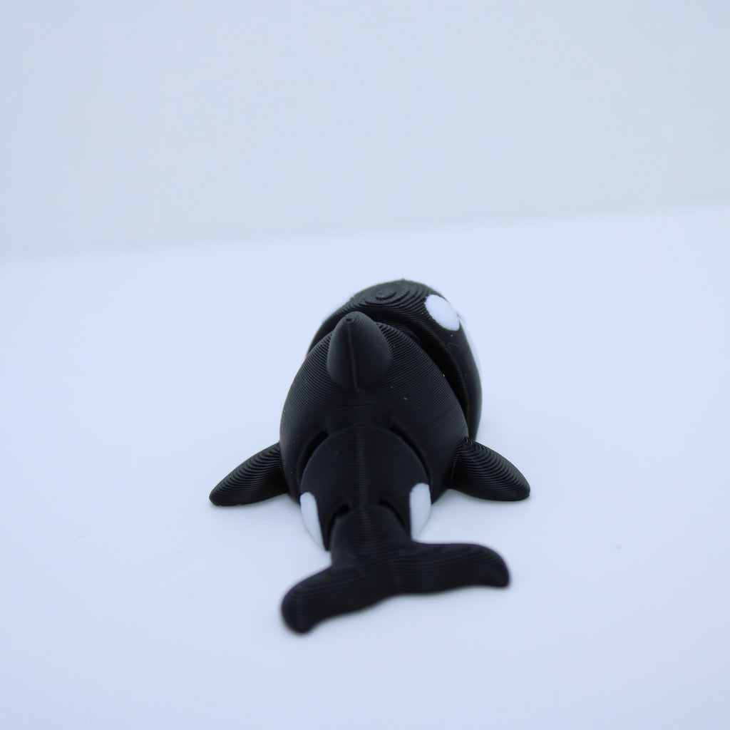 “Eclipse” the Orca -3d printed desk buddy & keychain