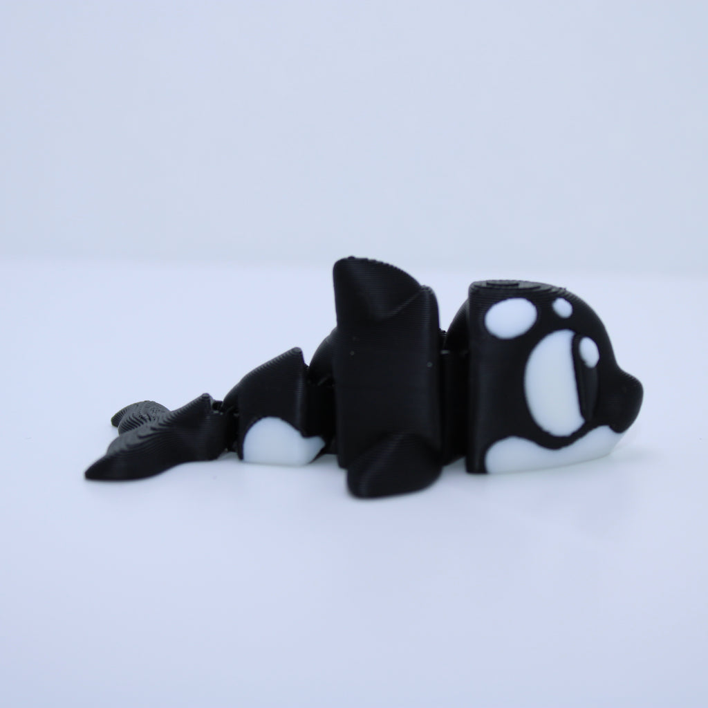“Eclipse” the Orca -3d printed desk buddy & keychain