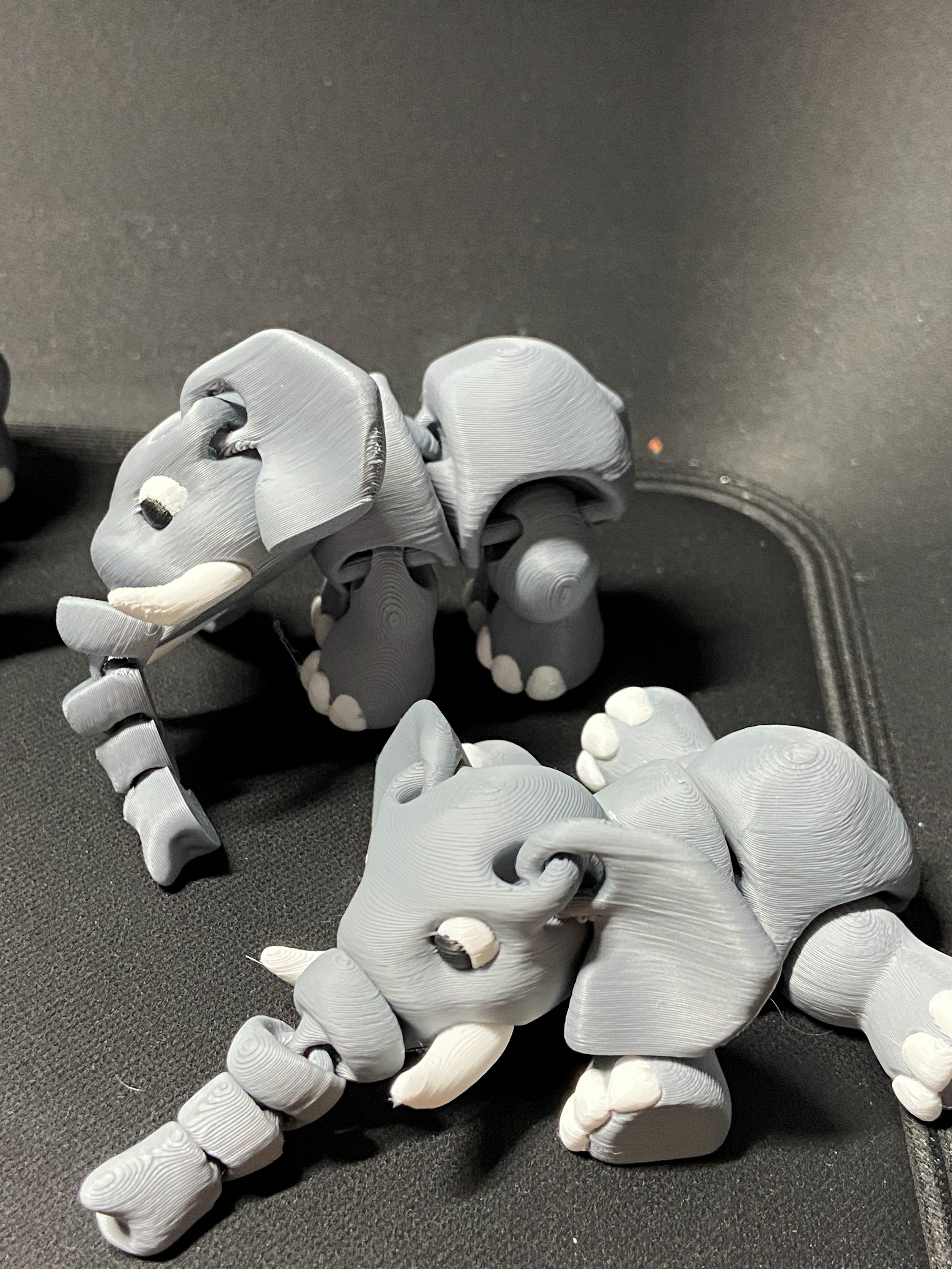 Little Elephant Desk Fidgets – Flexible Trunk Edition