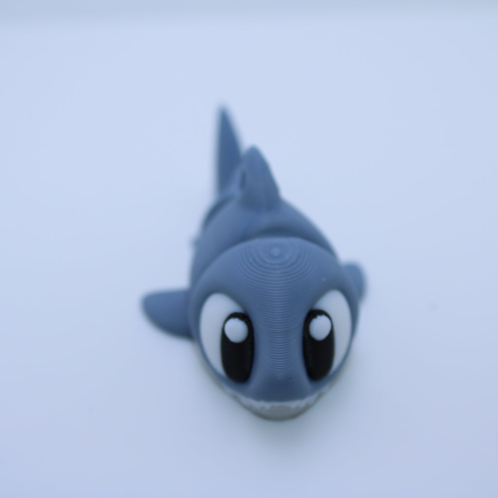 “Neptune” the Great White Shark-3d printed desk buddy & keychain