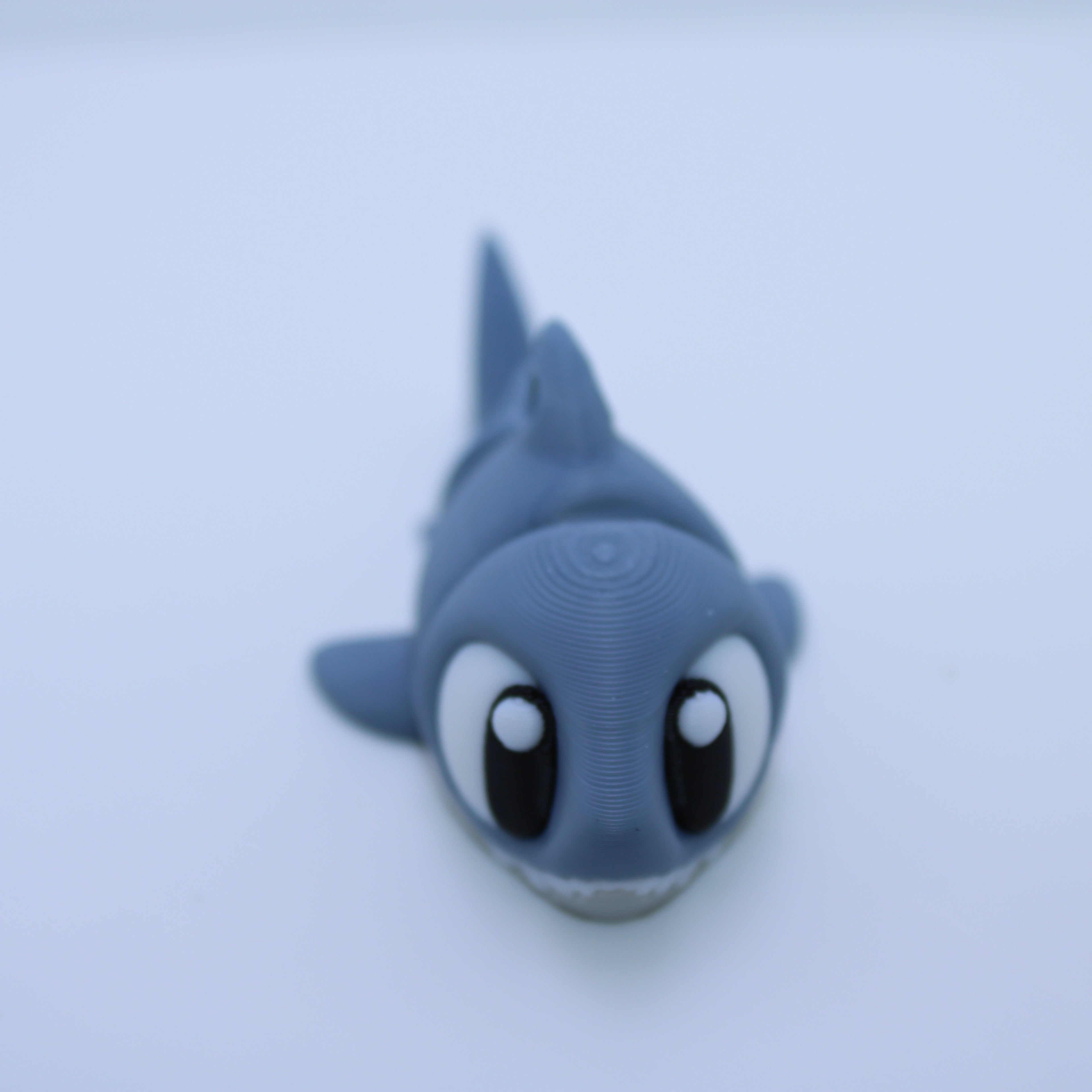 “Neptune” the Great White Shark-3d printed desk buddy & keychain