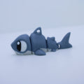 “Neptune” the Great White Shark-3d printed desk buddy & keychain