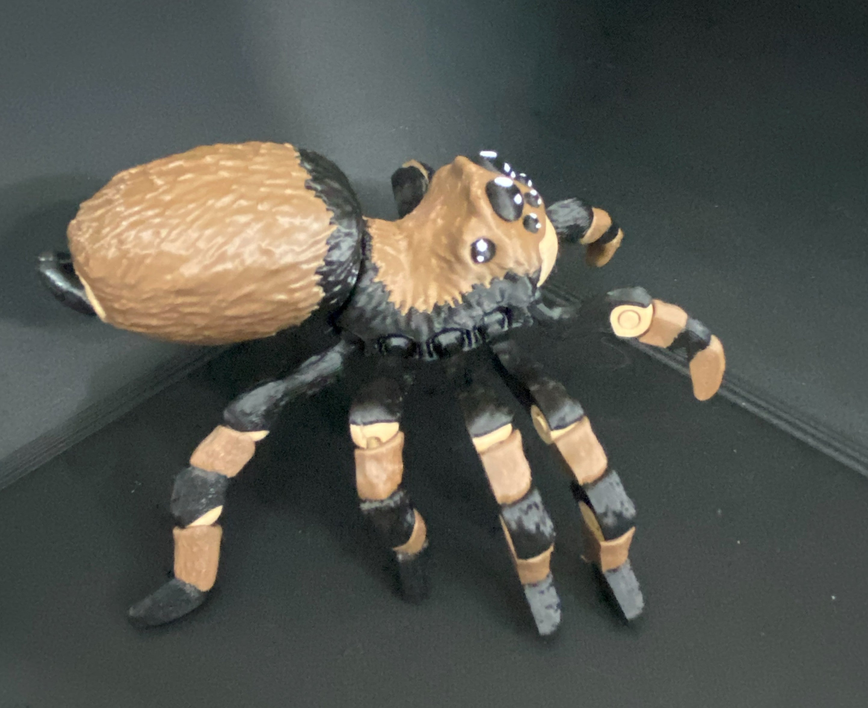 Large Articulated Tarantula — 3D Printed Creepy‑Cool Desk Buddy