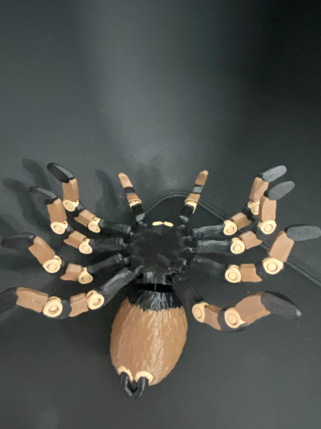 Large Articulated Tarantula — 3D Printed Creepy‑Cool Desk Buddy