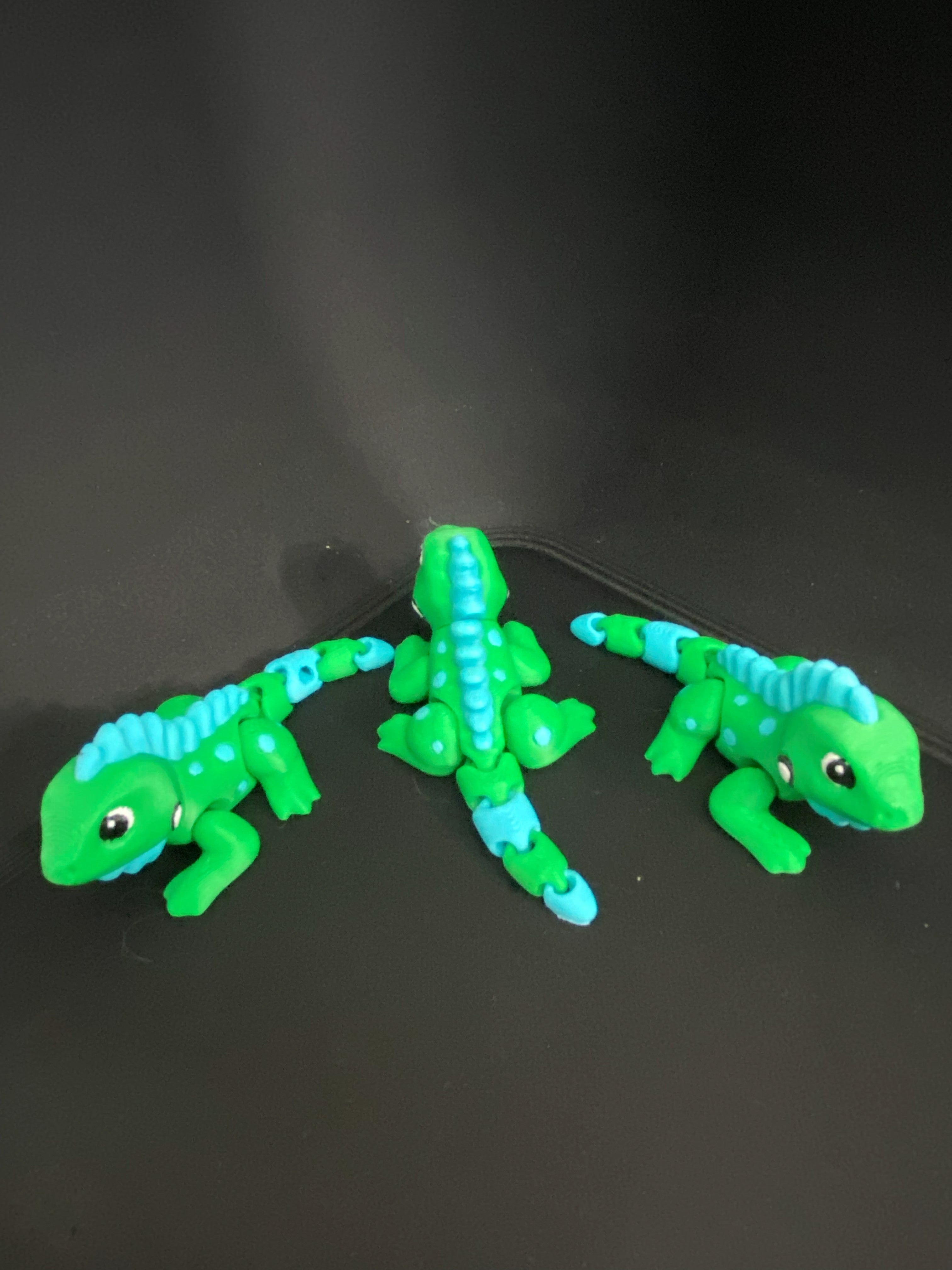 Iguana Fidget – Articulated 3D Printed Lizard