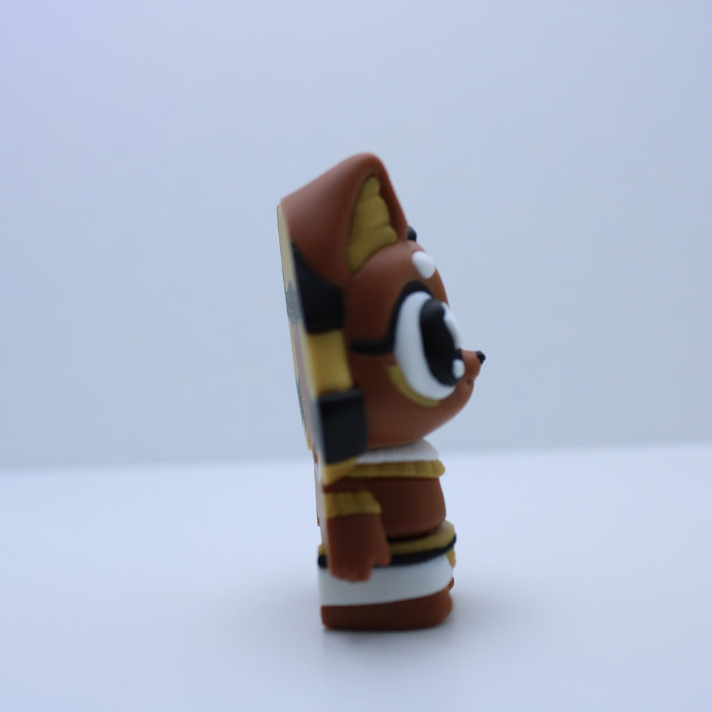 Egyptian Gods (Anubis, Ra, and Bastet)-3D printed desk buddy & keychain