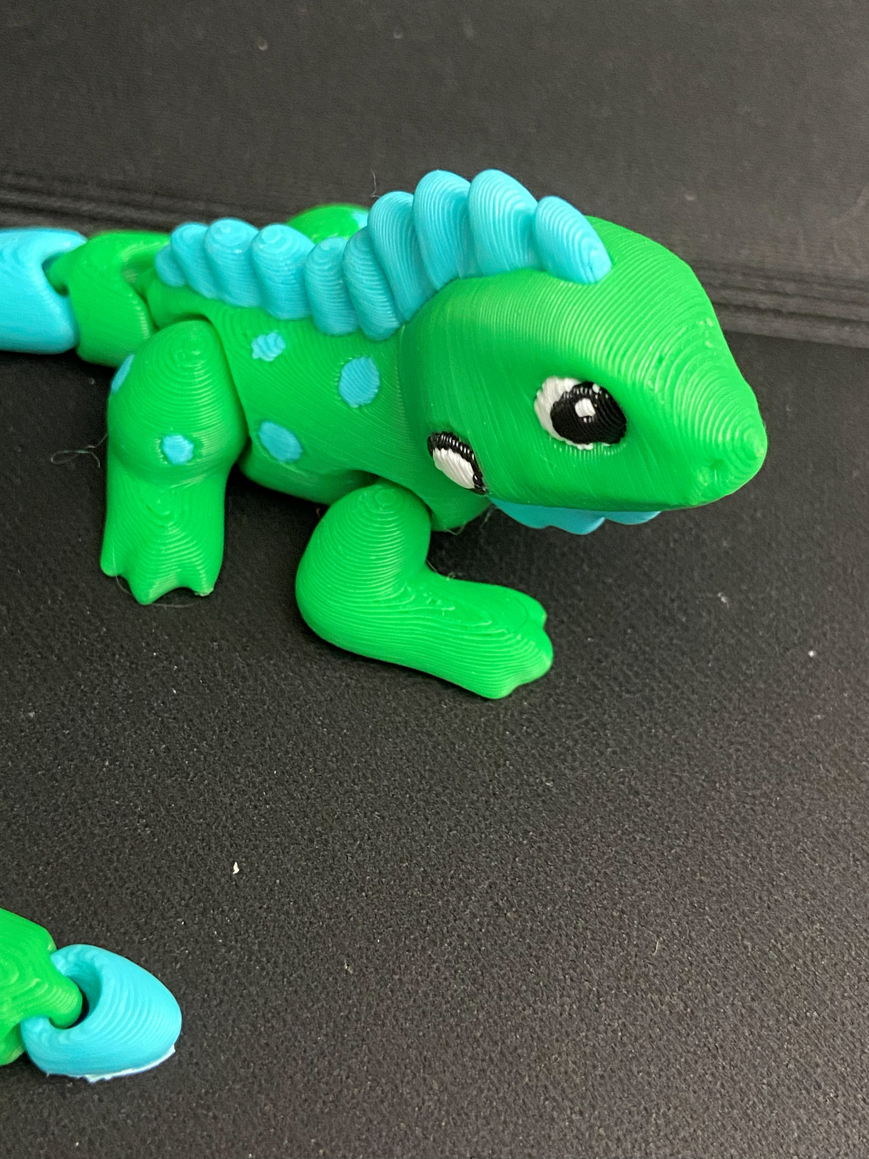 Iguana Fidget – Articulated 3D Printed Lizard