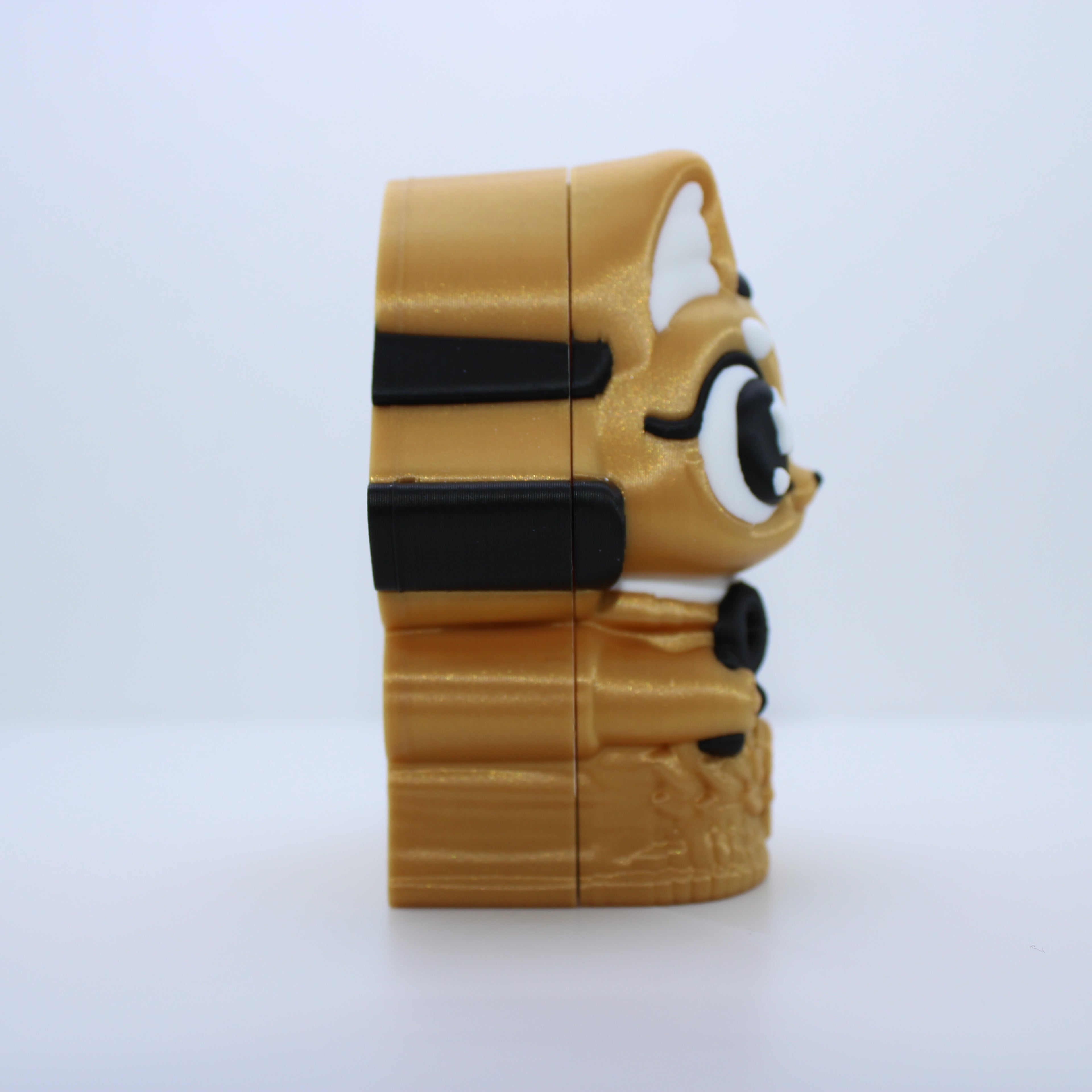 Egyptian Gods (Anubis, Ra, and Bastet)-3D printed desk buddy & keychain