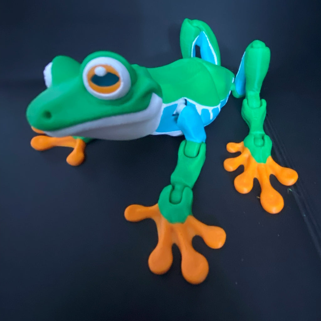 Magnetic Tree Frog – 3D Printed Fridge Buddy