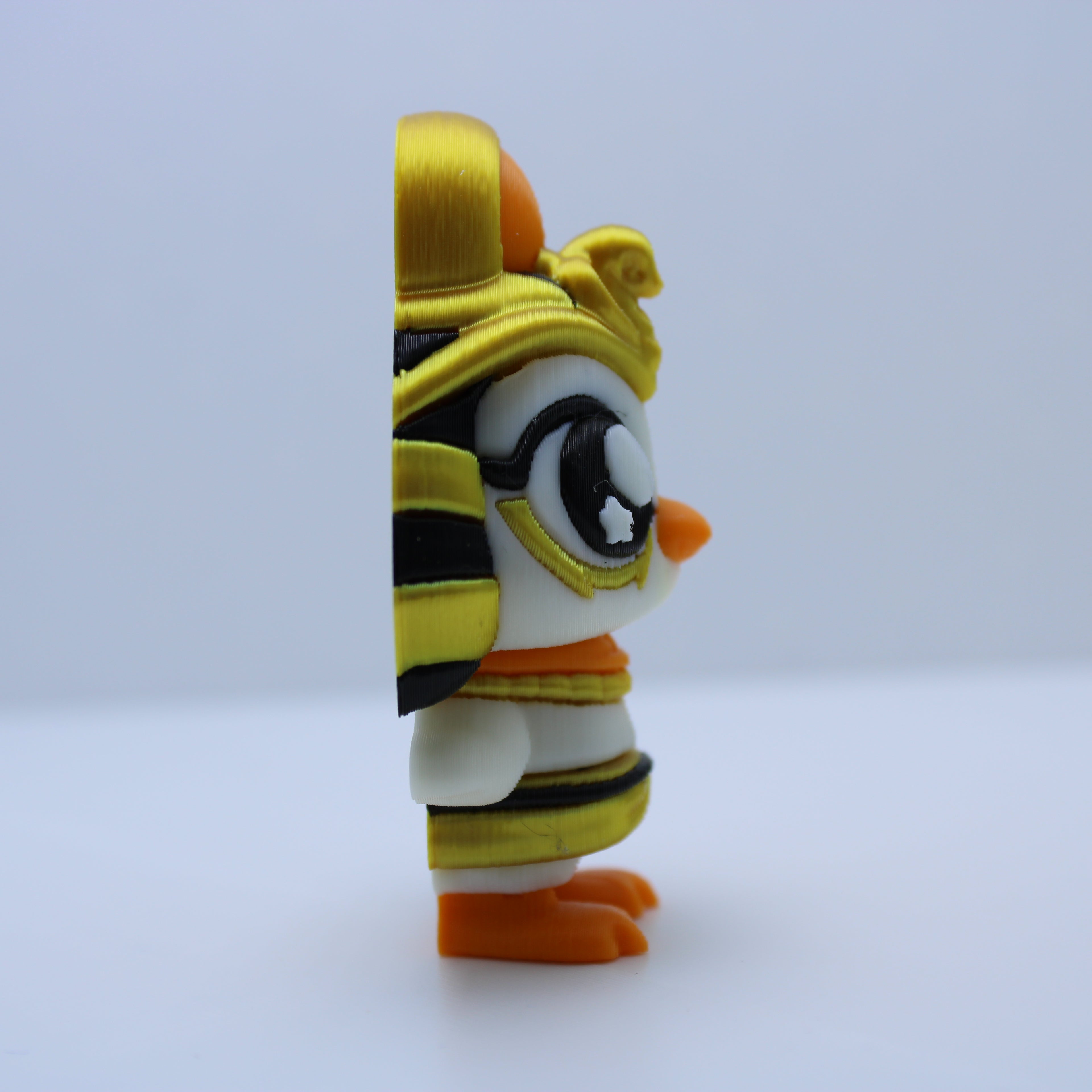 Egyptian Gods (Anubis, Ra, and Bastet)-3D printed desk buddy & keychain