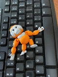 3D Printed Orangutan Figurine – Poseable Jungle Critter for Kids & Collectors