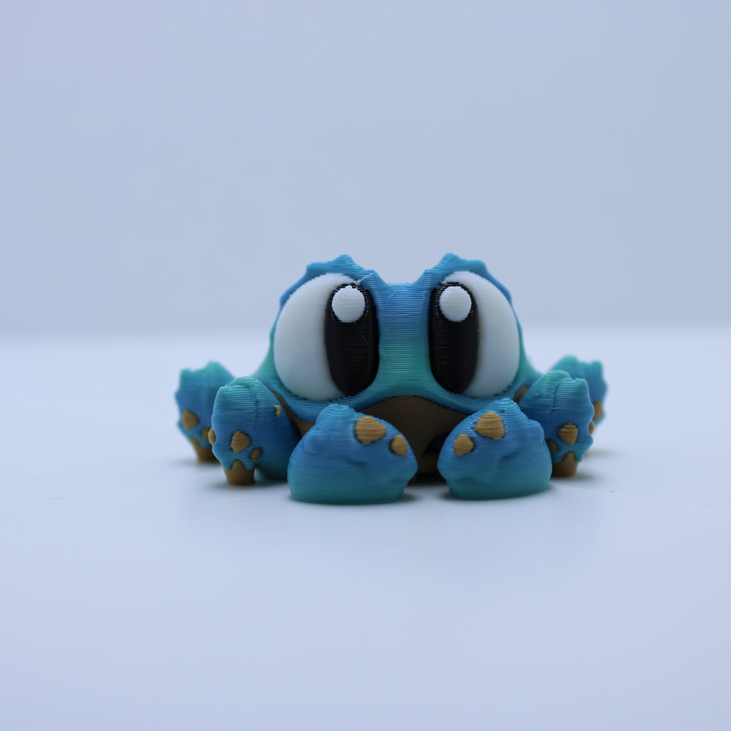 Sand Castle Display (with or without crabs and seagull) -3d printed desk companion