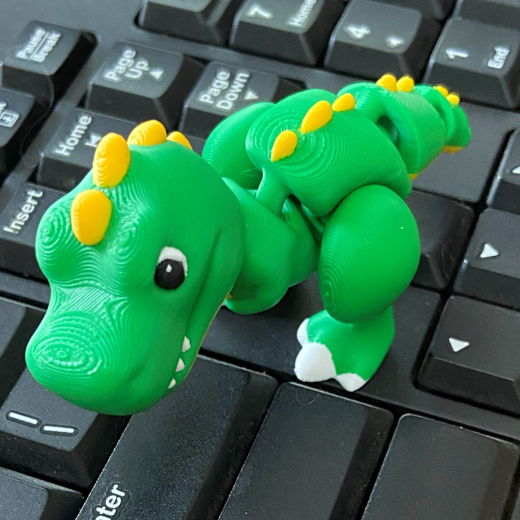 Tiny Dinos (options available)- 3D Printed Desk Buddies & Keychains