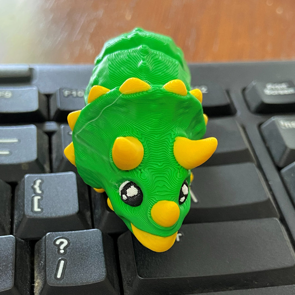 Tiny Dinos (options available)- 3D Printed Desk Buddies & Keychains