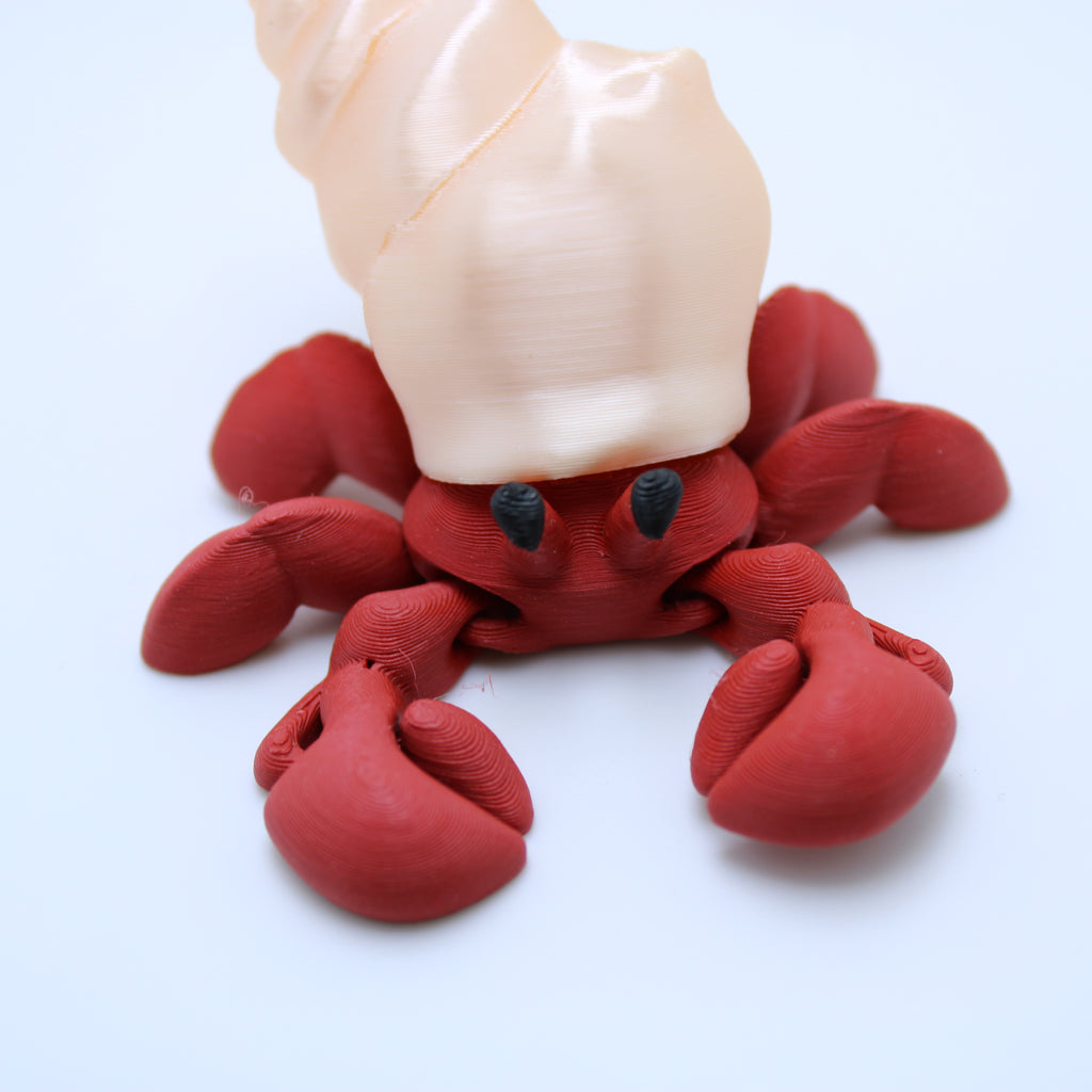 Hermit Crab Fidget-3d Printed Desk Buddy & Keychain