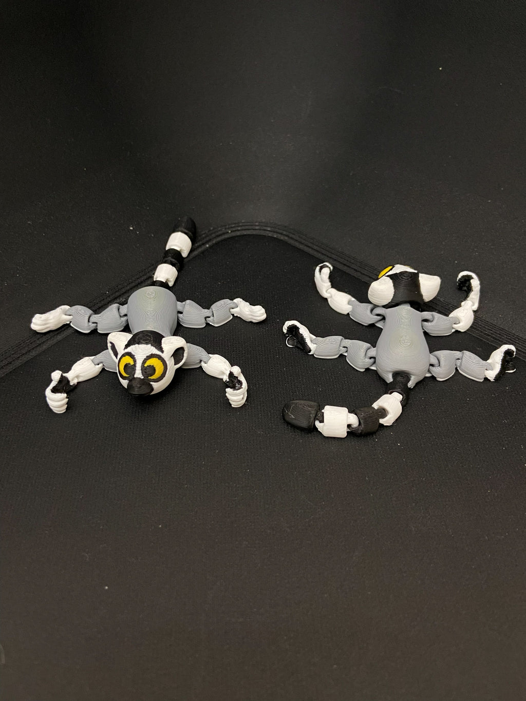 Articulated Lemur Fidget — 3D Printed Desk Buddy