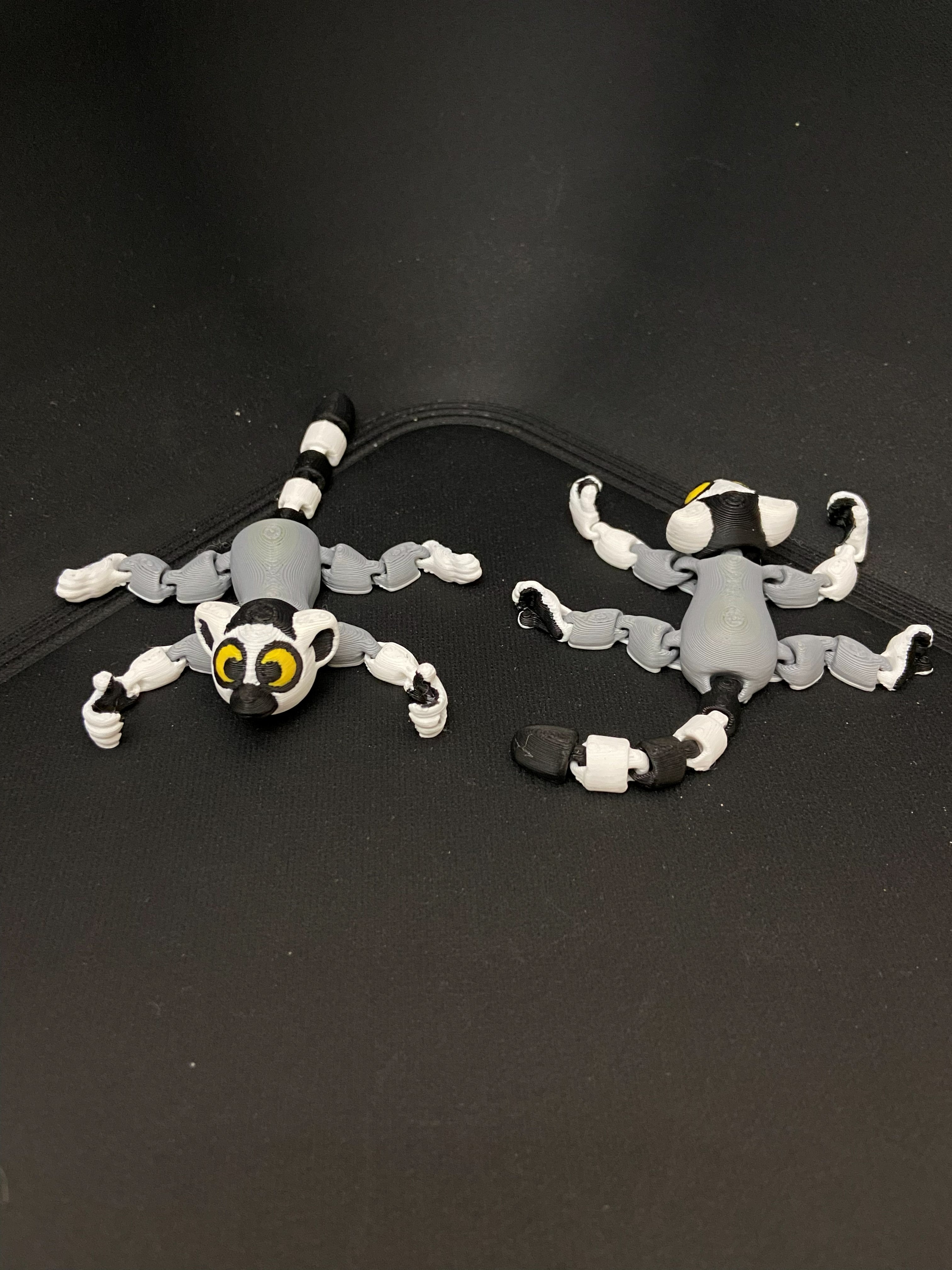 Articulated Lemur Fidget — 3D Printed Desk Buddy