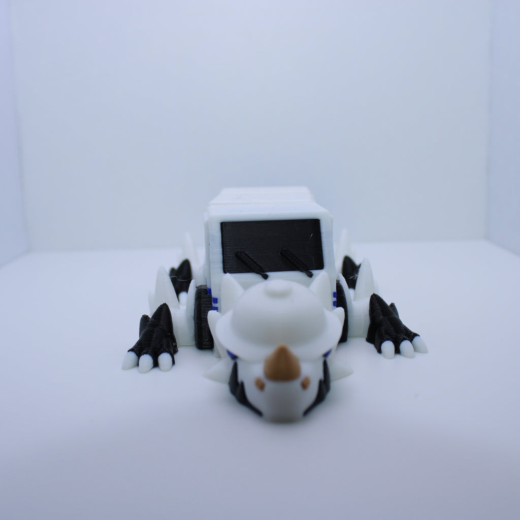 "Pint Sized" Articulated Dragons-3D printed desk companions