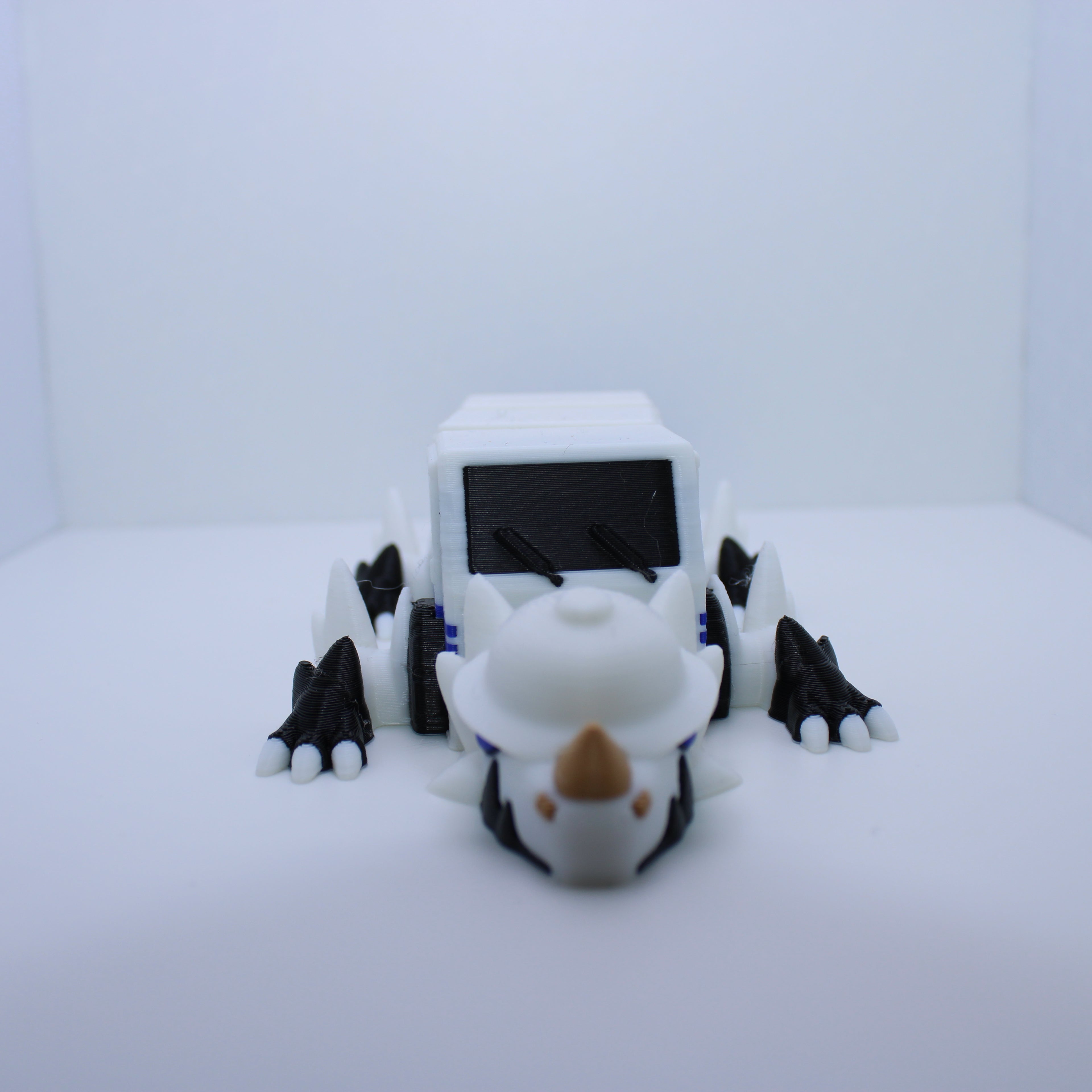 "Pint Sized" Articulated Dragons-3D printed desk companions