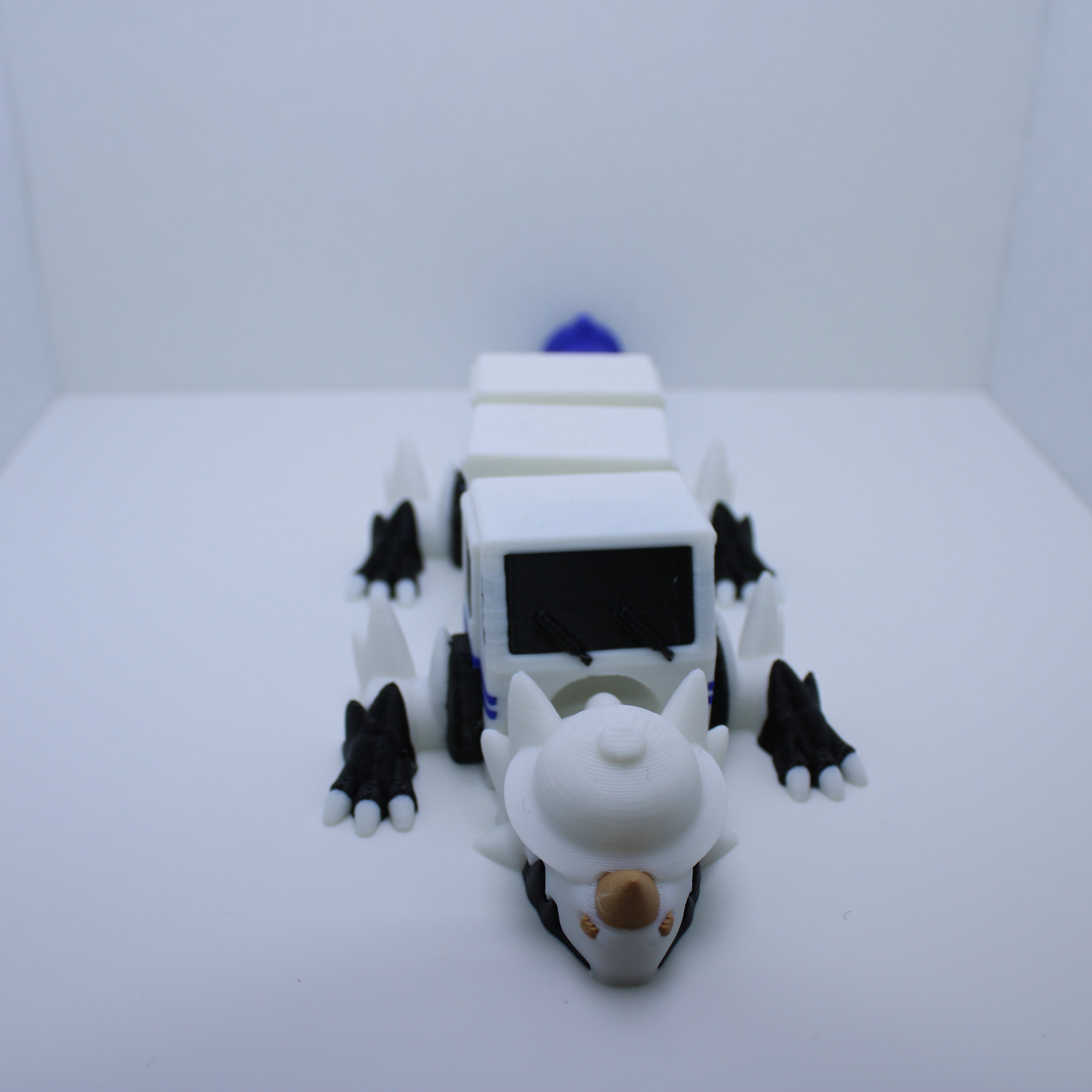 "Pint Sized" Articulated Dragons-3D printed desk companions