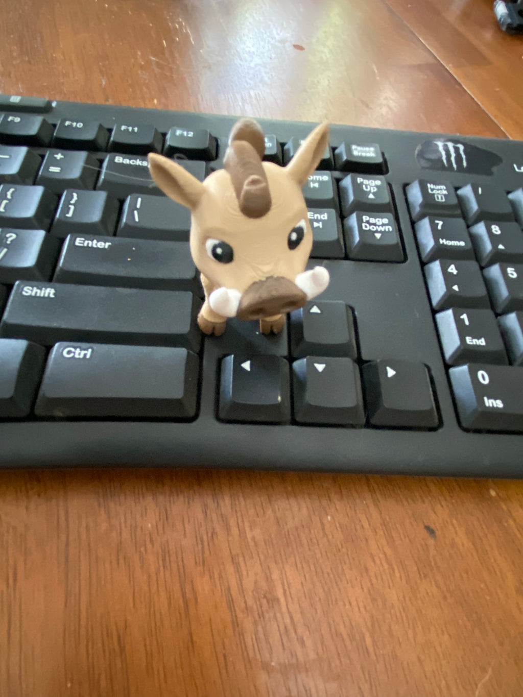 Tiny Warthog Desk Fidgets – Cute Collectible Animals