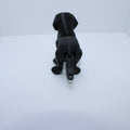 "Smokey" the Black Lab -3D printed desk buddy & keychain