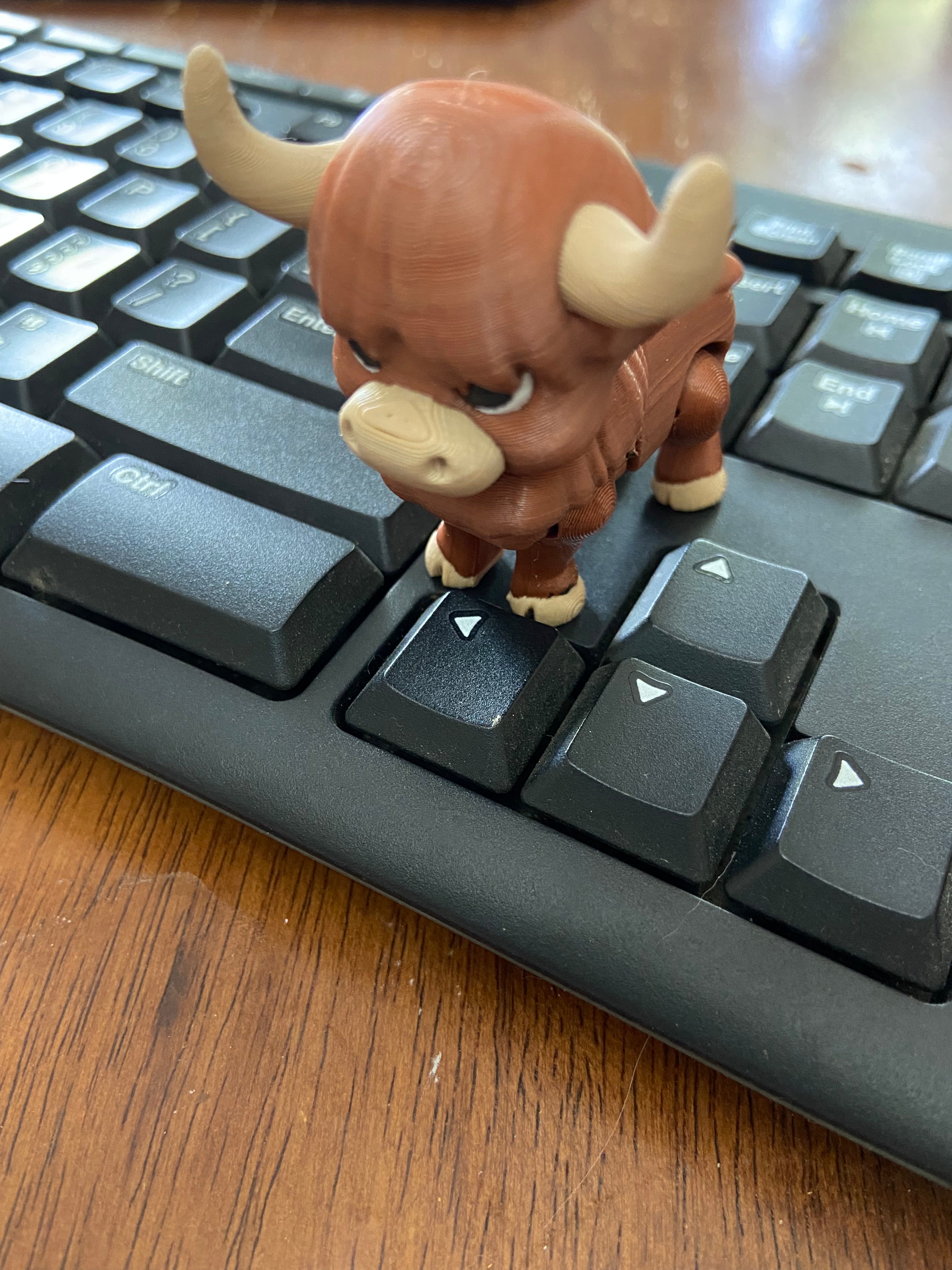 Little Highland Cow Fidgets – Handmade Desk Companions
